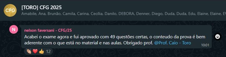 nelson faversani - cfg